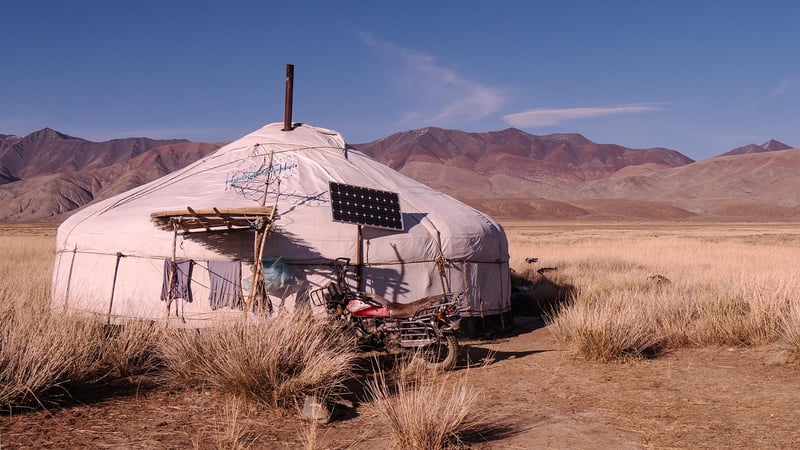 Beachfront Yurt Getaway